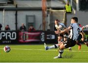 11 May 2018; Patrick Hoban of Dundalk scores his side's first goal from a penalty during the SSE Airtricity League Premier Division match between Dundalk and Sligo Rovers at Oriel Park, in Dundalk, Louth. Photo by Piaras Ó Mídheach/Sportsfile