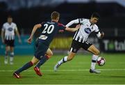 11 May 2018; Jamie McGrath of Dundalk in action against Jack Keaney of Sligo Rovers during the SSE Airtricity League Premier Division match between Dundalk and Sligo Rovers at Oriel Park, in Dundalk, Louth. Photo by Piaras Ó Mídheach/Sportsfile
