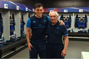 12 May 2018; Leinster sports scientist Peter Tierney and kit man Johnny O'Hagan ahead of the European Rugby Champions Cup Final match between Leinster and Racing 92 at the San Mames Stadium in Bilbao, Spain. Photo by Ramsey Cardy/Sportsfile