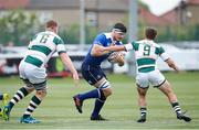 12 May 2018; Max Deegan of Leinster A is tackled by Charles James-Charter (9) during the British & Irish Cup Final match at Trailfinders Sports Ground in London, England. Photo by Matt Impey/Sportsfile