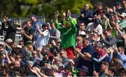 12 May 2018; Ireland supporters during day two of the International Cricket Test match between Ireland and Pakistan at Malahide, in Co. Dublin. Photo by Seb Daly/Sportsfile