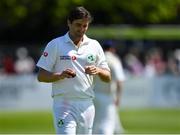 12 May 2018; Tim Murtagh of Ireland during day two of the International Cricket Test match between Ireland and Pakistan at Malahide, in Co. Dublin. Photo by Seb Daly/Sportsfile