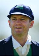 12 May 2018; Ireland captain William Porterfield prior to play on day two of the International Cricket Test match between Ireland and Pakistan at Malahide, in Co. Dublin. Photo by Seb Daly/Sportsfile