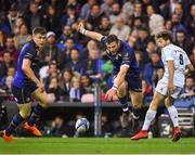 12 May 2018; Robbie Henshaw of Leinster in action against Teddy Iribaren of Racing 92 during the European Rugby Champions Cup Final match between Leinster and Racing 92 at the San Mames Stadium in Bilbao, Spain. Photo by Brendan Moran/Sportsfile