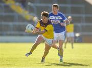 12 May 2018; Ben Brosnan of Wexford in action against Kieran Lillis of Laois during the Leinster GAA Football Senior Championship Preliminary Round match between Wexford and Laois at Innovate Wexford Park in Wexford. Photo by Matt Browne/Sportsfile