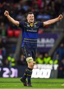 12 May 2018; James Ryan of Leinster celebrates after the European Rugby Champions Cup Final match between Leinster and Racing 92 at the San Mames Stadium in Bilbao, Spain. Photo by Brendan Moran/Sportsfile