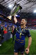 12 May 2018; Rob Kearney of Leinster celebrates with the cup after the European Rugby Champions Cup Final match between Leinster and Racing 92 at the San Mames Stadium in Bilbao, Spain. Photo by Ramsey Cardy/Sportsfile