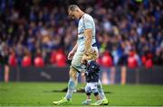 12 May 2018; Wenceslas Lauret of Racing 92 leaves the pitch after the European Rugby Champions Cup Final match between Leinster and Racing 92 at the San Mames Stadium in Bilbao, Spain. Photo by Brendan Moran/Sportsfile