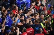 12 May 2018; Leinster players and supporters celebrate following the European Rugby Champions Cup Final match between Leinster and Racing 92 at San Mames Stadium in Bilbao, Spain. Photo by Stephen McCarthy/Sportsfile