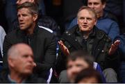 12 May 2018; Ireland head coach Joe Schmidt and assistant coach Simon Easterby during the European Rugby Champions Cup Final match between Leinster and Racing 92 at San Mames Stadium in Bilbao, Spain. Photo by Stephen McCarthy/Sportsfile