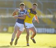 12 May 2018; John O'Loughlin of Laois in action against Eoghan Nolan of Wexford during the Leinster GAA Football Senior Championship Preliminary Round match between Wexford and Laois at Innovate Wexford Park in Wexford. Photo by Matt Browne/Sportsfile