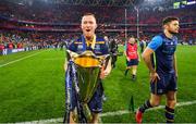 12 May 2018; Rory O'Loughlin of Leinster following their victory in the European Rugby Champions Cup Final match between Leinster and Racing 92 at the San Mames Stadium in Bilbao, Spain. Photo by Ramsey Cardy/Sportsfile