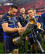 12 May 2018; Jack Conan of Leinster following their victory in the European Rugby Champions Cup Final match between Leinster and Racing 92 at the San Mames Stadium in Bilbao, Spain. Photo by Ramsey Cardy/Sportsfile