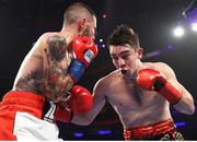 12 May 2018; Michael Conlan, right, in action against Ibon Larrinaga during their bout at Madison Square Garden in New York, USA. Photo by Mikey Williams/Top Rank/Sportsfile