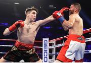 12 May 2018; Michael Conlan, left, in action against Ibon Larrinaga during their bout at Madison Square Garden in New York, USA. Photo by Mikey Williams/Top Rank/Sportsfile