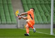 12 May 2018; Lee Walker of North End United during the FAI New Balance Junior Cup Final match between Pike Rovers and North End United at the Aviva Stadium in Dublin. Photo by Eóin Noonan/Sportsfile