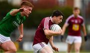 13 May 2018; John Connellan of Westmeath in action against Conor Dempsey of Meath during the Bord na Mona O'Byrne Cup Final match between Westmeath and Meath at TEG Cusack Park in Westmeath. Photo by Sam Barnes/Sportsfile
