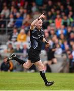 13 May 2018; Referee Fergal Smyth during the Bord na Mona O'Byrne Cup Final match between Westmeath and Meath at TEG Cusack Park in Westmeath. Photo by Sam Barnes/Sportsfile