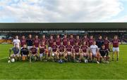 12 May 2018; The Galway squad before the Leinster GAA Hurling Senior Championship First Round match between Offaly and Galway at Bord na Mona O'Connor Park in Tullamore, Offaly. Photo by Ray McManus/Sportsfile