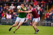 13 May 2018; Graham Reilly of Meath in action against Sam Duncan of Westmeath during the Bord na Mona O'Byrne Cup Final match between Westmeath and Meath at TEG Cusack Park in Westmeath. Photo by Sam Barnes/Sportsfile