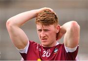 13 May 2018; Anthony McGivney of Westmeath dejected following the Bord na Mona O'Byrne Cup Final match between Westmeath and Meath at TEG Cusack Park in Westmeath. Photo by Sam Barnes/Sportsfile