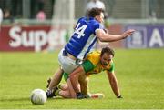 13 May 2018; Michael Murphy of Donegal in action against Gearoid McKiernan of Cavan during the Ulster GAA Football Senior Championship Preliminary Round match between Donegal and Cavan at Páirc MacCumhaill in Donegal. Photo by Oliver McVeigh/Sportsfile
