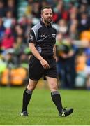 13 May 2018; Referee David Gough during the Ulster GAA Football Senior Championship Preliminary Round match between Donegal and Cavan at Páirc MacCumhaill in Donegal. Photo by Oliver McVeigh/Sportsfile