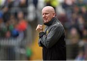 13 May 2018; Donegal manager Declan Bonner during the Ulster GAA Football Senior Championship Preliminary Round match between Donegal and Cavan at Páirc MacCumhaill in Donegal. Photo by Philip Fitzpatrick/Sportsfile
