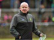 13 May 2018; Donegal manager Declan Bonner before the Ulster GAA Football Senior Championship Preliminary Round match between Donegal and Cavan at Páirc MacCumhaill in Donegal. Photo by Oliver McVeigh/Sportsfile