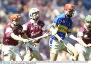 10 August 2003; Sean Ryan, Tipperary, in action against Galway. All-Ireland Minor Hurling Championship Semi-Final, Galway v Tipperary, Croke Park, Dublin. Picture credit; Damien Eagers / SPORTSFILE *EDI*