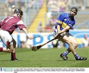 10 August 2003; Kieran Bergin, Tipperary, in action against Michael Donnellan, Galway. All-Ireland Minor Hurling Championship Semi-Final, Galway v Tipperary, Croke Park, Dublin. Picture credit; Damien Eagers / SPORTSFILE *EDI*