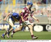 10 August 2003; David Kennedy, Galway. All-Ireland Minor Hurling Championship Semi-Final, Galway v Tipperary, Croke Park, Dublin. Picture credit; Damien Eagers / SPORTSFILE *EDI*