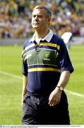4 August 2003; Brian McEniff, Donegal manager. Bank of Ireland All-Ireland Senior Football Championship Quarter Final, Galway v Donegal, Croke Park, Dublin. Picture credit; Ray McManus / SPORTSFILE *EDI*