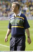 4 August 2003; Brian McEniff Donegal manager. Bank of Ireland All-Ireland Senior Football Championship Quarter Final, Galway v Donegal, Croke Park, Dublin. Picture credit; Ray McManus / SPORTSFILE *EDI*