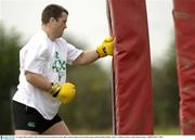 12 August 2003; Ireland's Marcus Horan pictured during an Irish rugby squad training session. Ireland rugby training, Kildare Rugby Club, Co. Kildare. Picture credit; Damien Eagers / SPORTSFILE *EDI*