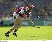 10 August 2003; Niall Healy, Galway. All-Ireland Minor Hurling Championship Semi-Final, Galway v Tipperary, Croke Park, Dublin. Picture credit; Ray McManus / SPORTSFILE *EDI*