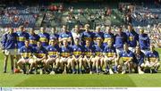 10 August 2003; The Tipperary minor squad. All-Ireland Minor Hurling Championship Semi-Final, Galway v Tipperary, Croke Park, Dublin. Picture credit; Ray McManus / SPORTSFILE *EDI*