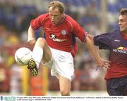 9 August 2003; Tony McCarthy, Shelbourne. Dublin Tournament Semi-Final, Shelbourne v St Patrick's Athletic, Tolka Park, Dublin. Picture credit; Damien Eagers / SPORTSFILE *EDI*
