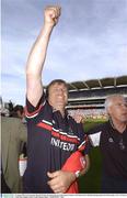 16 August 2003; Cork manager Donal O'Grady pictured at the end of the match. Guinness All-Ireland Senior Hurling Championship Semi-Final replay, Cork v Wexford, Croke Park, Dublin. Picture credit; Damien Eagers / SPORTSFILE *EDI*