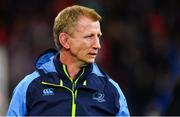 12 May 2018; Leinster head coach Leo Cullen following the European Rugby Champions Cup Final match between Leinster and Racing 92 at the San Mames Stadium in Bilbao, Spain. Photo by Ramsey Cardy/Sportsfile