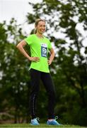 14 May 2018; In attendance at the launch of the 39th running of the SSE Airtricity Dublin Marathon is Lizzie Lee at Merrion Square in Dublin. 2018, will mark and celebrate female runners, linking with the nationwide commemoration of Vótáil 100. Constance Markievicz, a key campaigner for Irish women’s voting rights, will appear on all finishers medals. Photo by Sam Barnes/Sportsfile