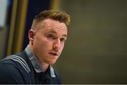 14 May 2018; Rory Scannell during a Munster Rugby press conference at the University of Limerick in Limerick. Photo by Diarmuid Greene/Sportsfile