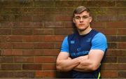 14 May 2018; Garry Ringrose poses for a portrait after a Leinster Rugby press conference at Leinster Rugby Headquarters in Dublin. Photo by Brendan Moran/Sportsfile