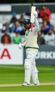 14 May 2018; Stuart Thompson of Ireland acknowledges the crowd after scoring a half-century during day four of the International Cricket Test match between Ireland and Pakistan at Malahide, in Co. Dublin. Photo by Seb Daly/Sportsfile