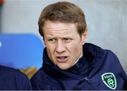 14 May 2018; Manager Colin O'Brien of Republic of Ireland looks on during the UEFA U17 Championship Quarter-Final match between Netherlands and Republic of Ireland at Proact Stadium in Chesterfield, England. Photo by Malcolm Couzens/Sportsfile