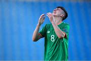 14 May 2018; Barry Coffey of Republic of Ireland reacts following the UEFA U17 Championship Quarter-Final match between Netherlands and Republic of Ireland at Proact Stadium in Chesterfield, England. Photo by Malcolm Couzens/Sportsfile