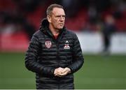 14 May 2018; Derry City manager Kenny Shiels during the SSE Airtricity League Premier Division match between Derry City and Dundalk at the Brandywell Stadium in Derry. Photo by Oliver McVeigh/Sportsfile