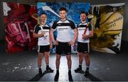 15 May 2018; At the launch of Littlewoods Ireland’s #StyleOfPlay campaign for the All-Ireland Senior Hurling Championship are, from left, Anthony Nash of Cork, Austin Gleeson of Waterford and former Kilkenny hurler Kieran Joyce. The fashion, sportswear, electrical and homeware retailer is offering fans the chance to win €5,000 for their club as well as a bespoke mural for their hurling wall. For more information follow Littlewoods Ireland on Facebook, Twitter, Instagram, Snapchat, and blog.littlewoodsireland.ie. Photo by Sam Barnes/Sportsfile