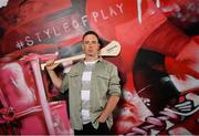 15 May 2018; One of Cork’s most stylish freetakers Anthony Nash launches Littlewoods Ireland’s #StyleOfPlay campaign for the All-Ireland Senior Hurling Championship. The fashion, sportswear, electrical and homeware retailer is offering fans the chance to win €5,000 for their club as well as a bespoke mural for their hurling wall. For more information follow Littlewoods Ireland on Facebook, Twitter, Instagram, Snapchat, and blog.littlewoodsireland.ie. Photo by Sam Barnes/Sportsfile