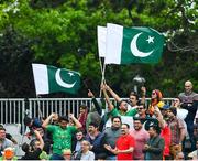 15 May 2018; Pakistan supporters during day five of the International Cricket Test match between Ireland and Pakistan at Malahide, in Co. Dublin. Photo by Seb Daly/Sportsfile